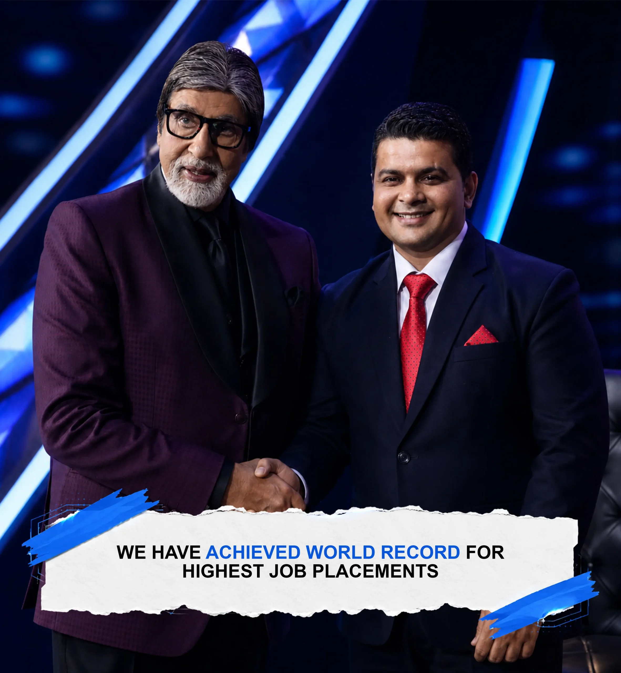 Recognised by Shri Amitabh Bachchan