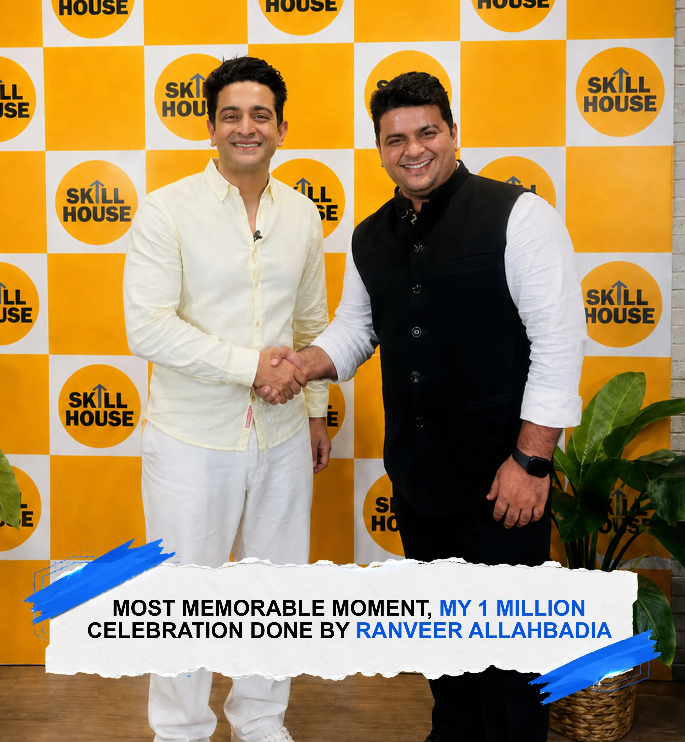 With Ranveer Allahbadia
